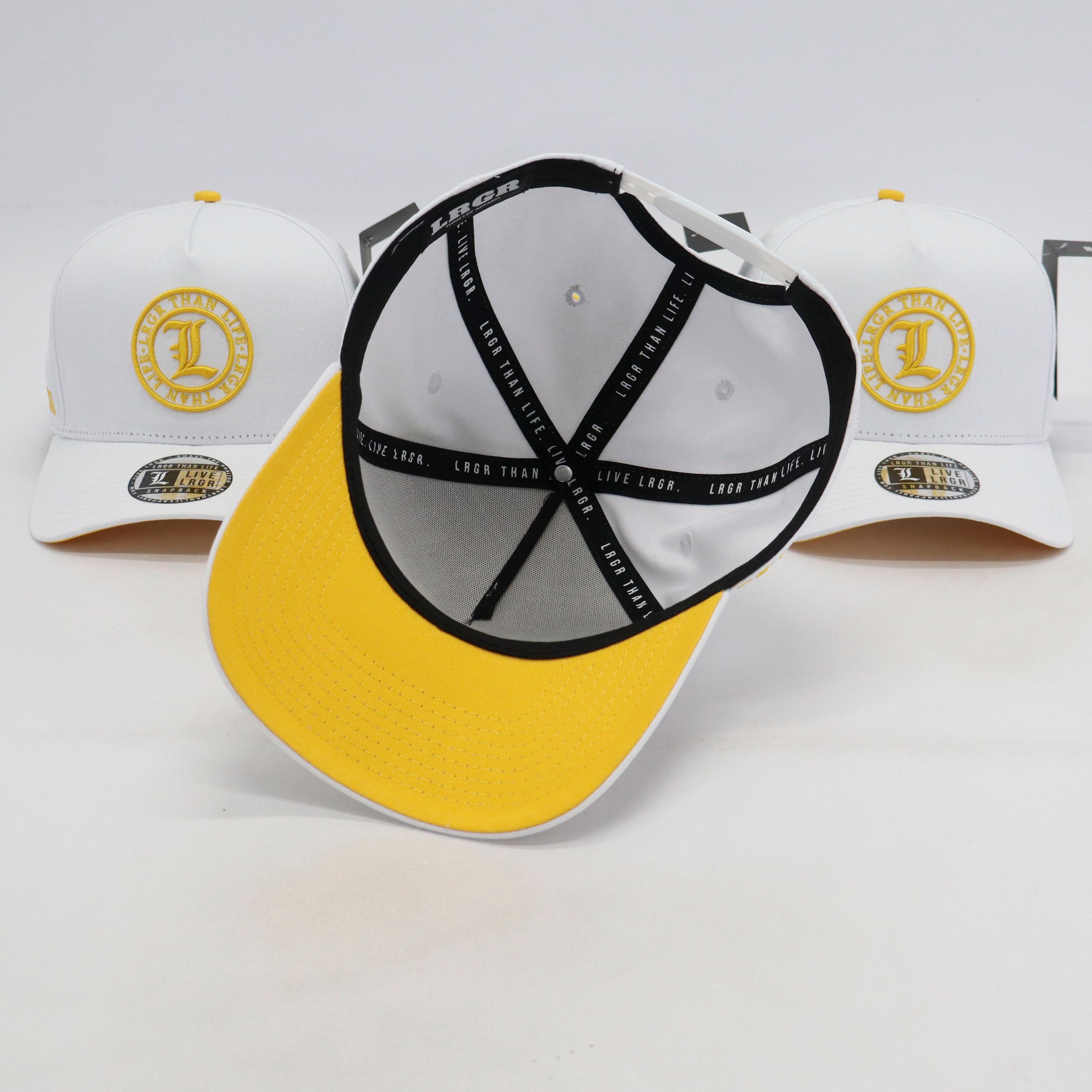 A-FRAME HAT - WHITE GOLD