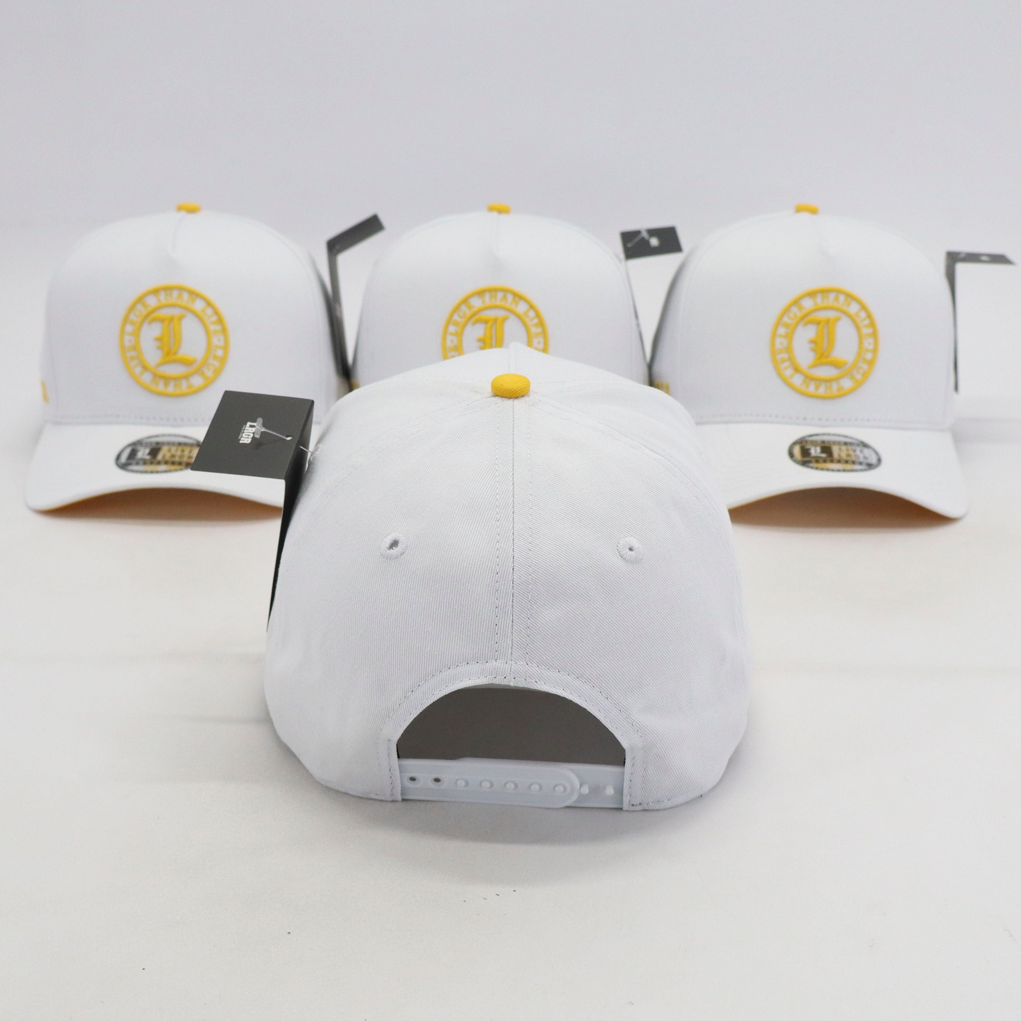 A-FRAME HAT - WHITE GOLD