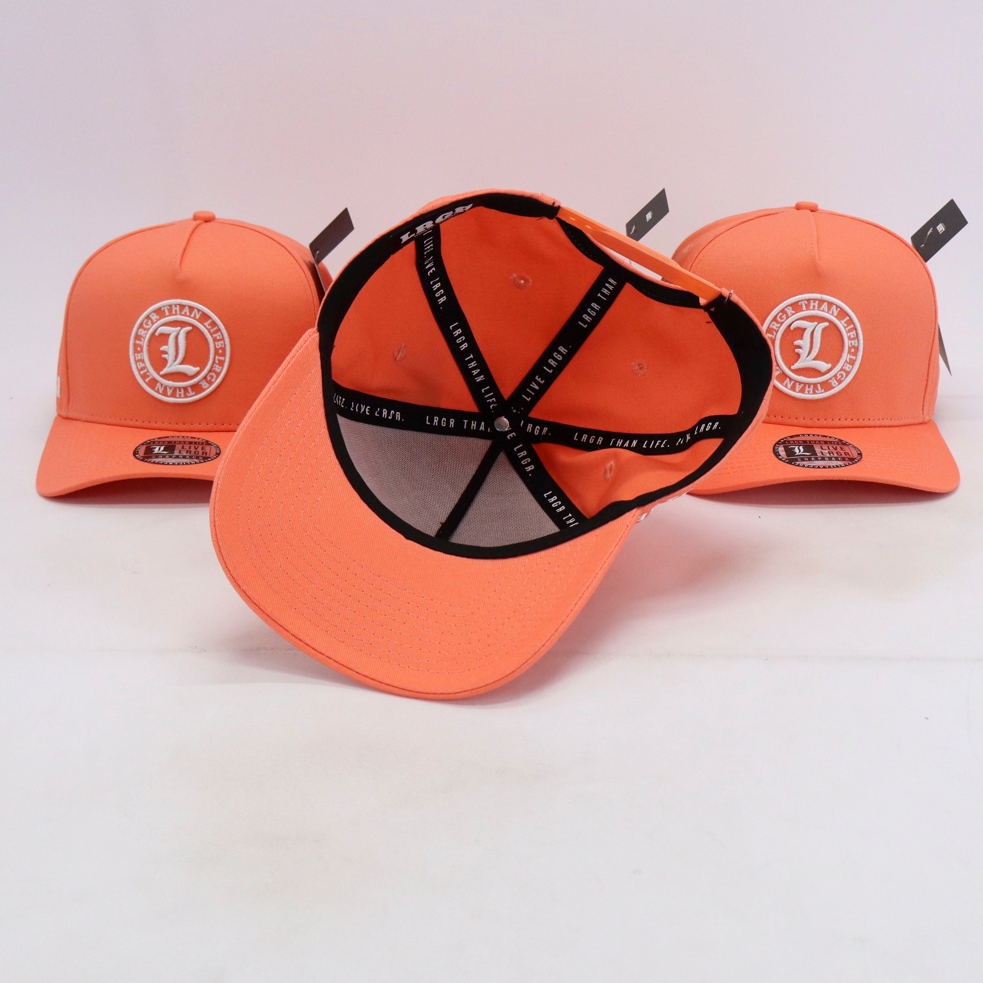 A-FRAME HAT - PEACH