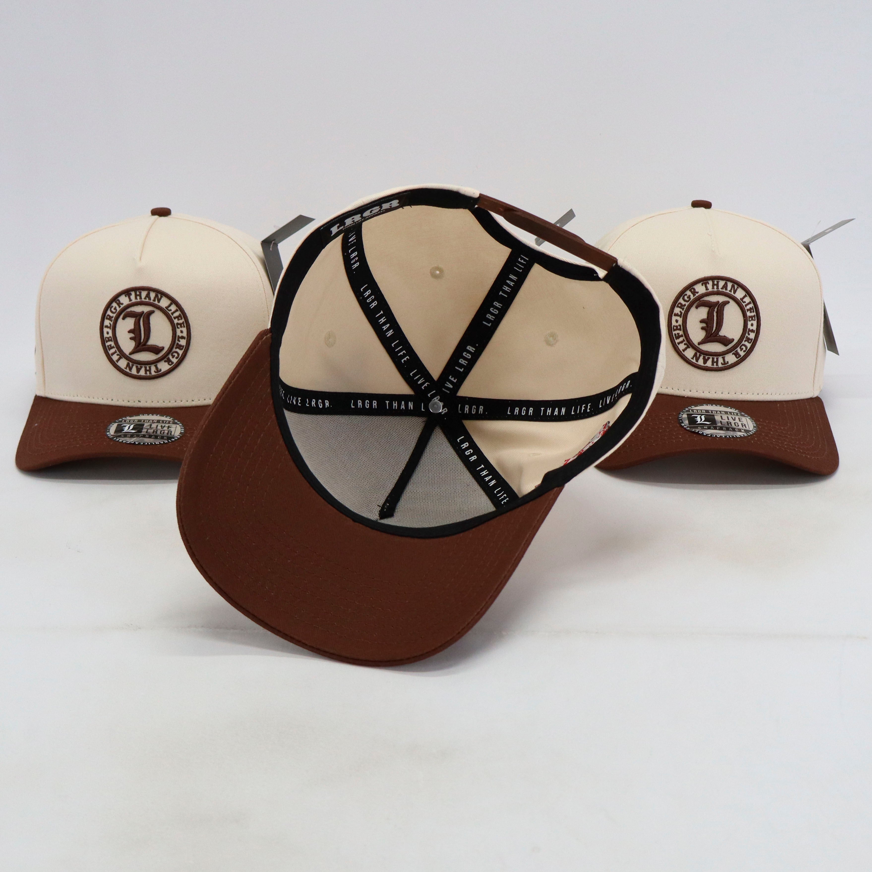 A-FRAME HAT - BURNT CREAM