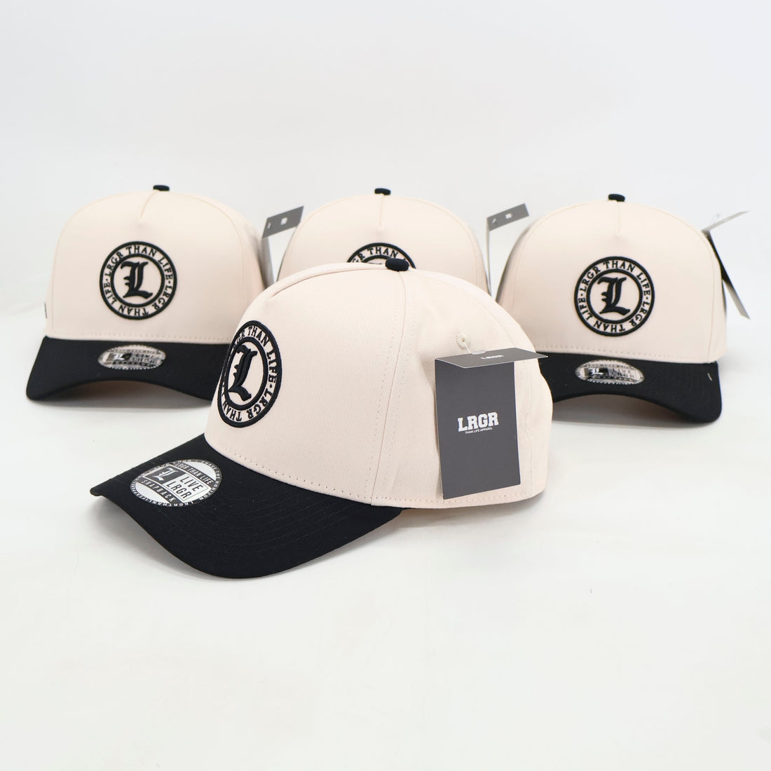 A-FRAME HAT - CARBON CREAM