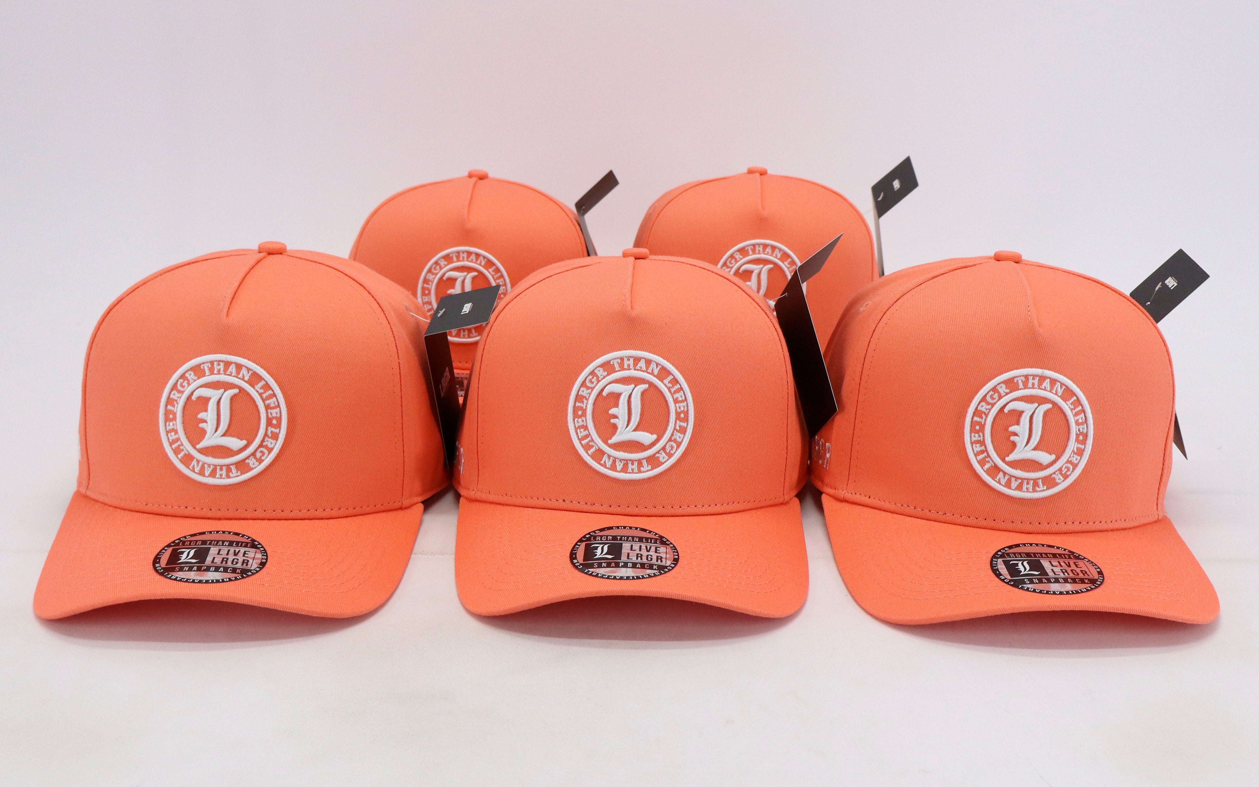 A-FRAME HAT - PEACH