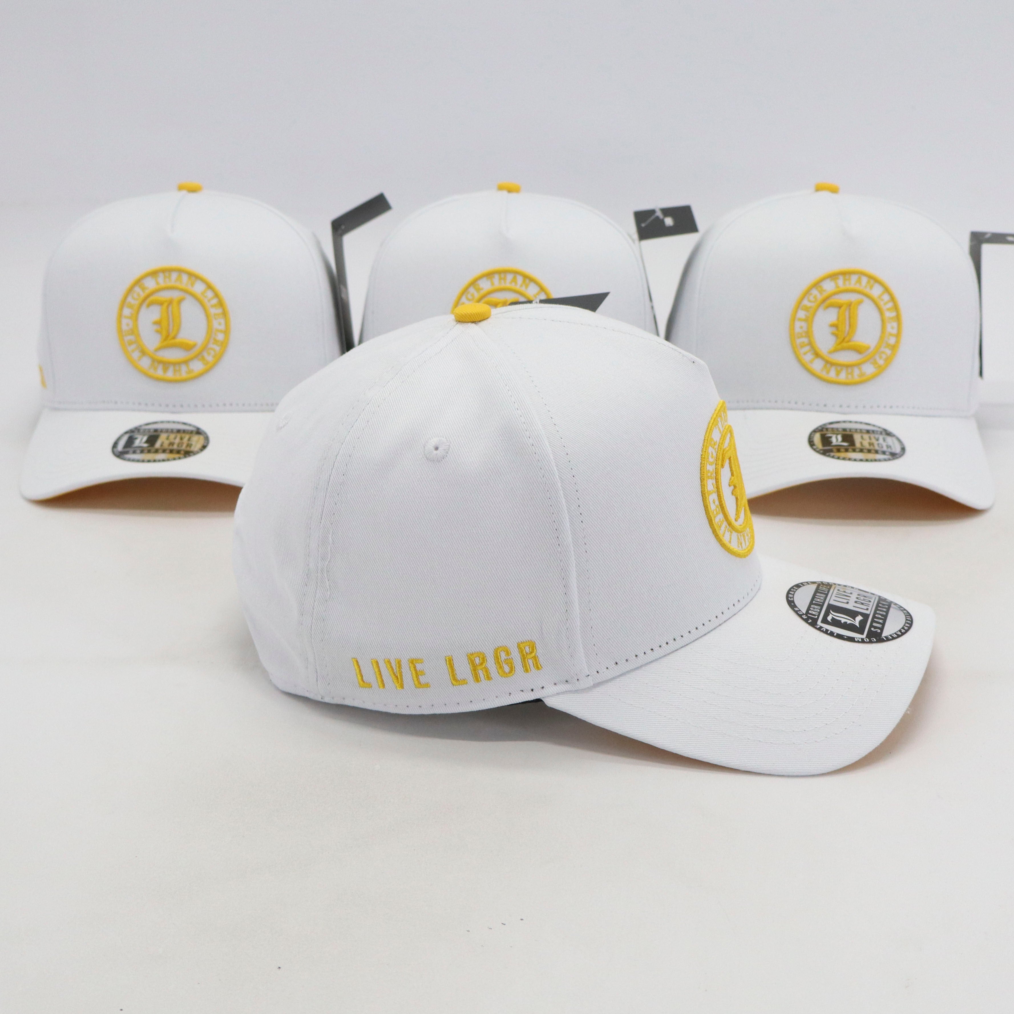 A-FRAME HAT - WHITE GOLD