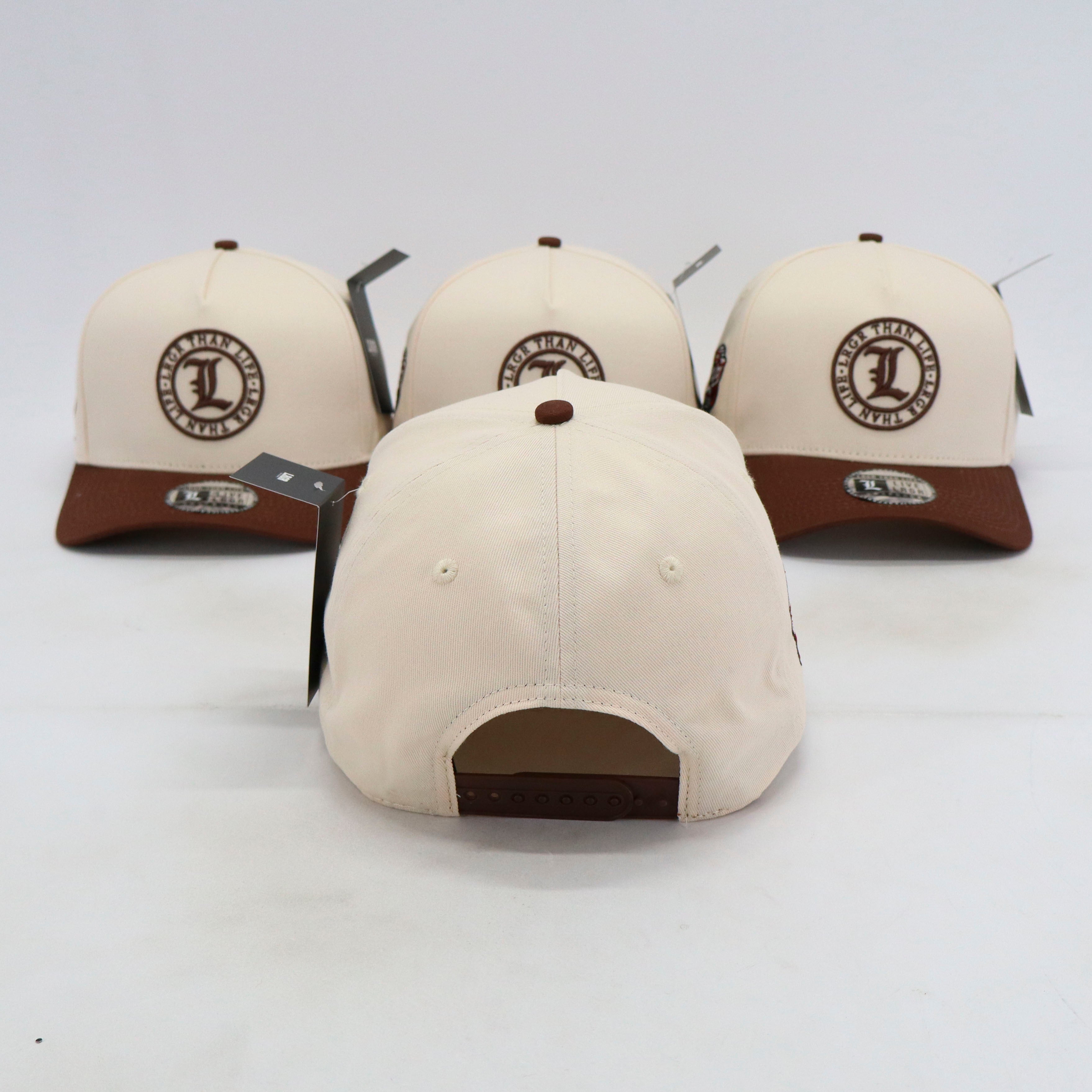 A-FRAME HAT - BURNT CREAM