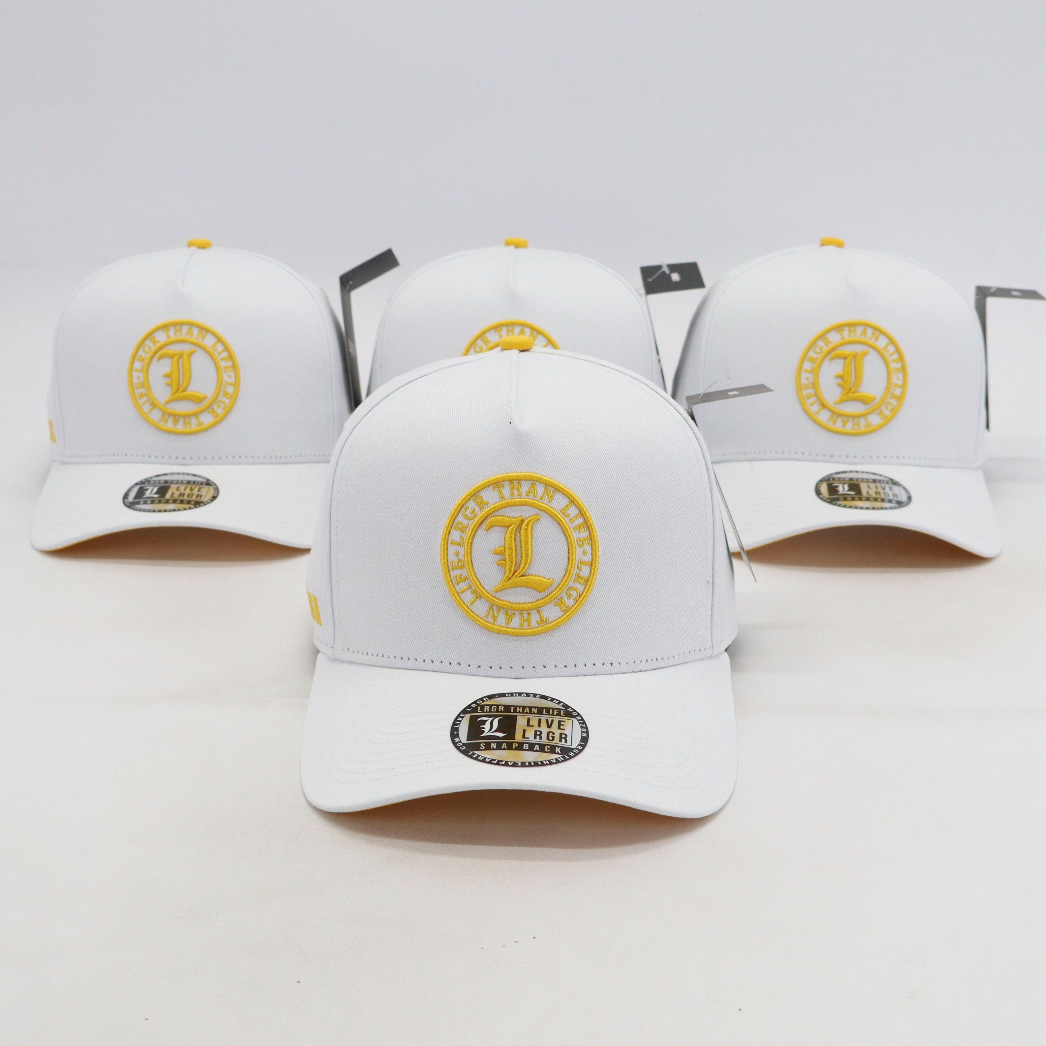 A-FRAME HAT - WHITE GOLD