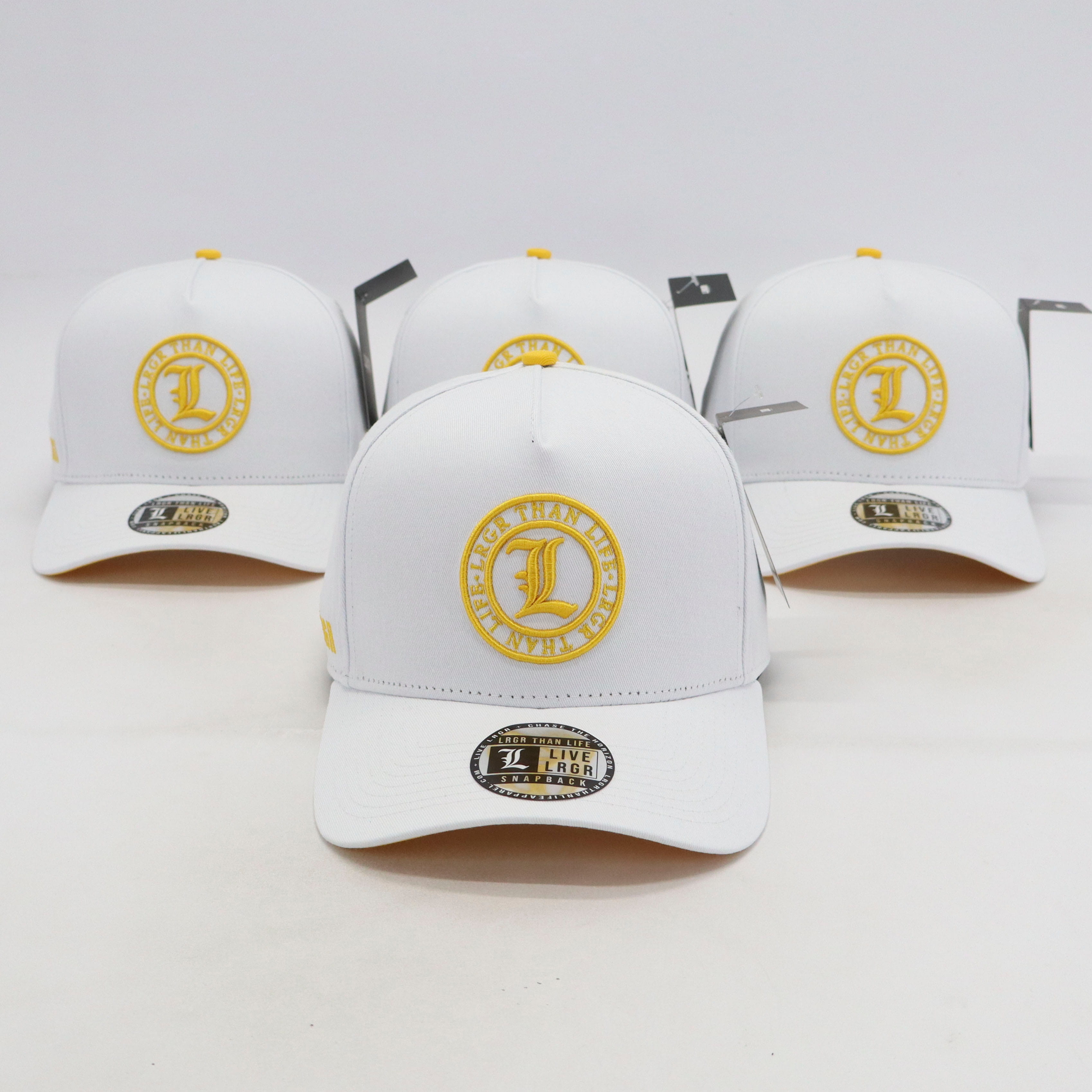 A-FRAME HAT - WHITE GOLD
