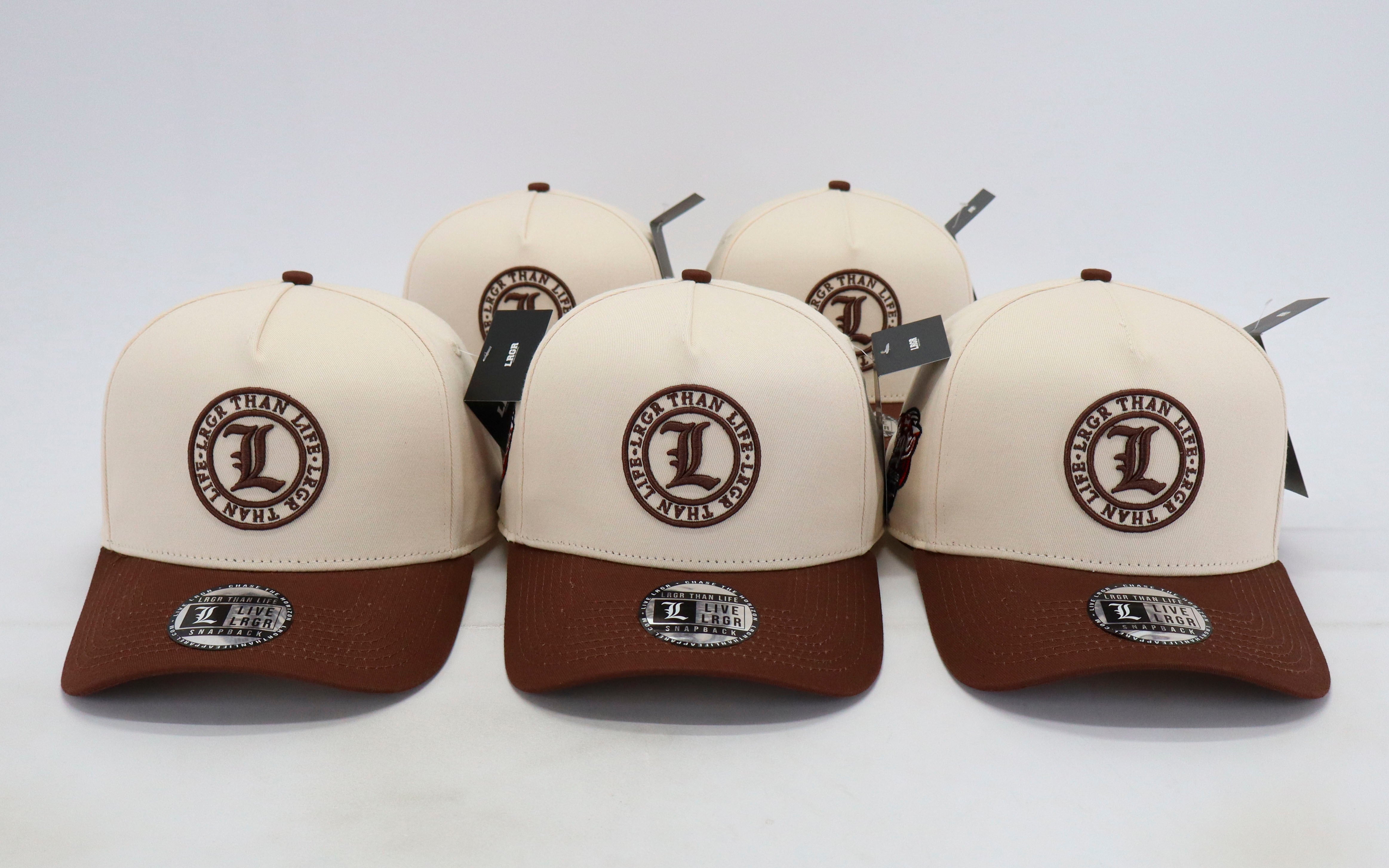 A-FRAME HAT - BURNT CREAM