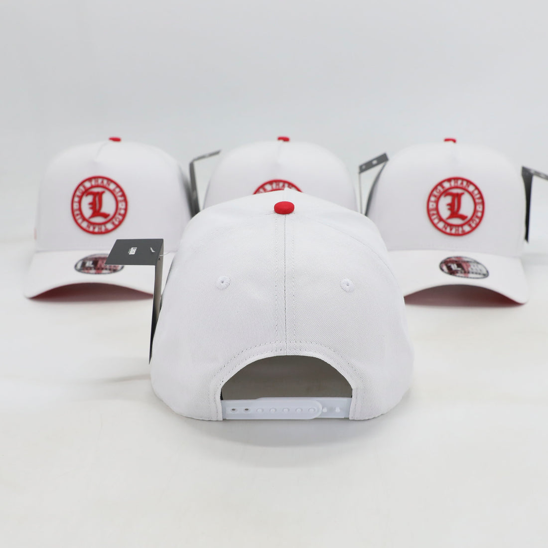 A-FRAME HAT - CHERRY WHITE