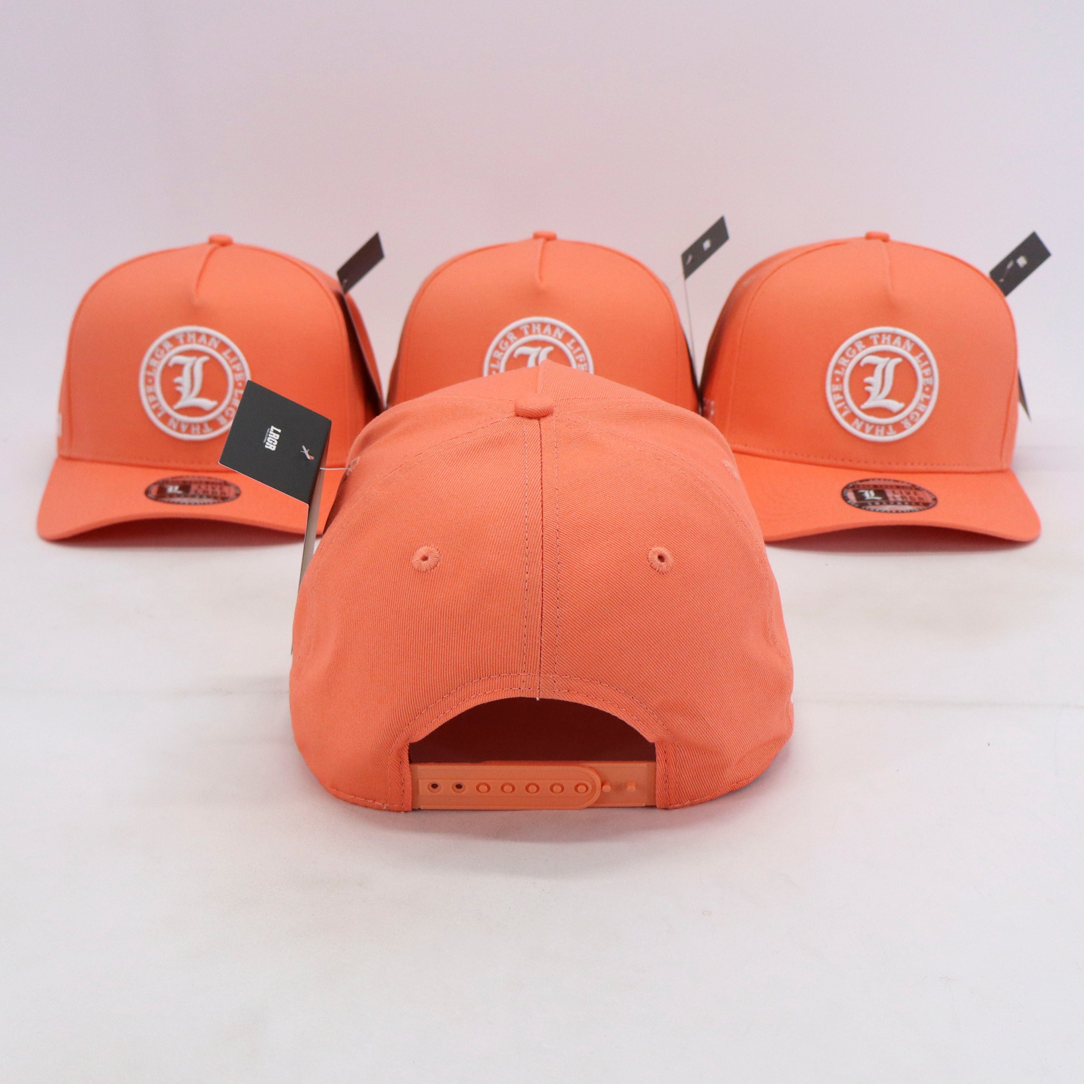 A-FRAME HAT - PEACH