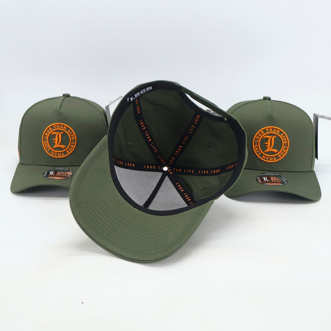 A-FRAME HAT - KHAKI ORANGE