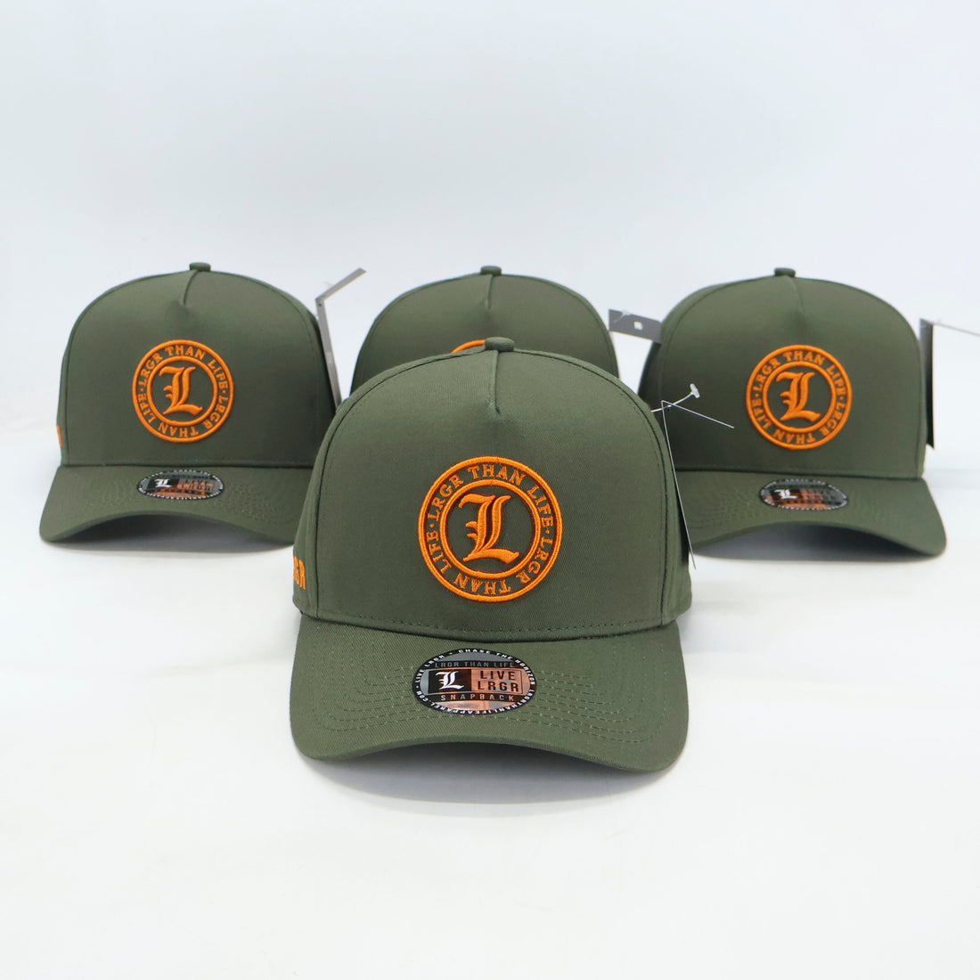A-FRAME HAT - KHAKI ORANGE