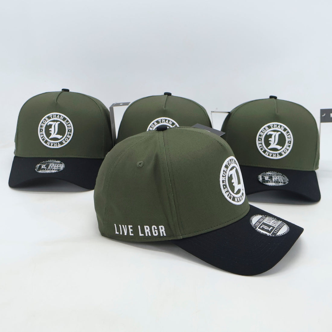 A-FRAME HAT - FOREST GREEN