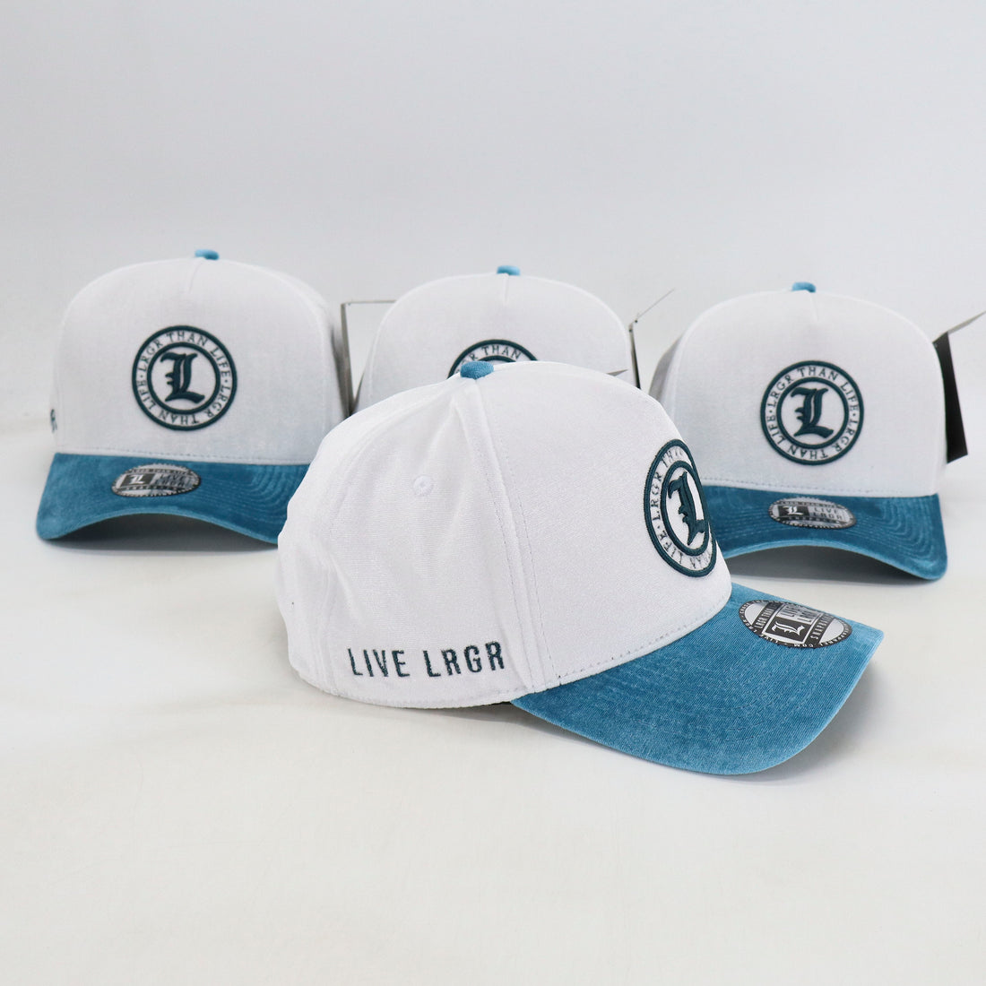 A-FRAME HAT - BLUE VELVET