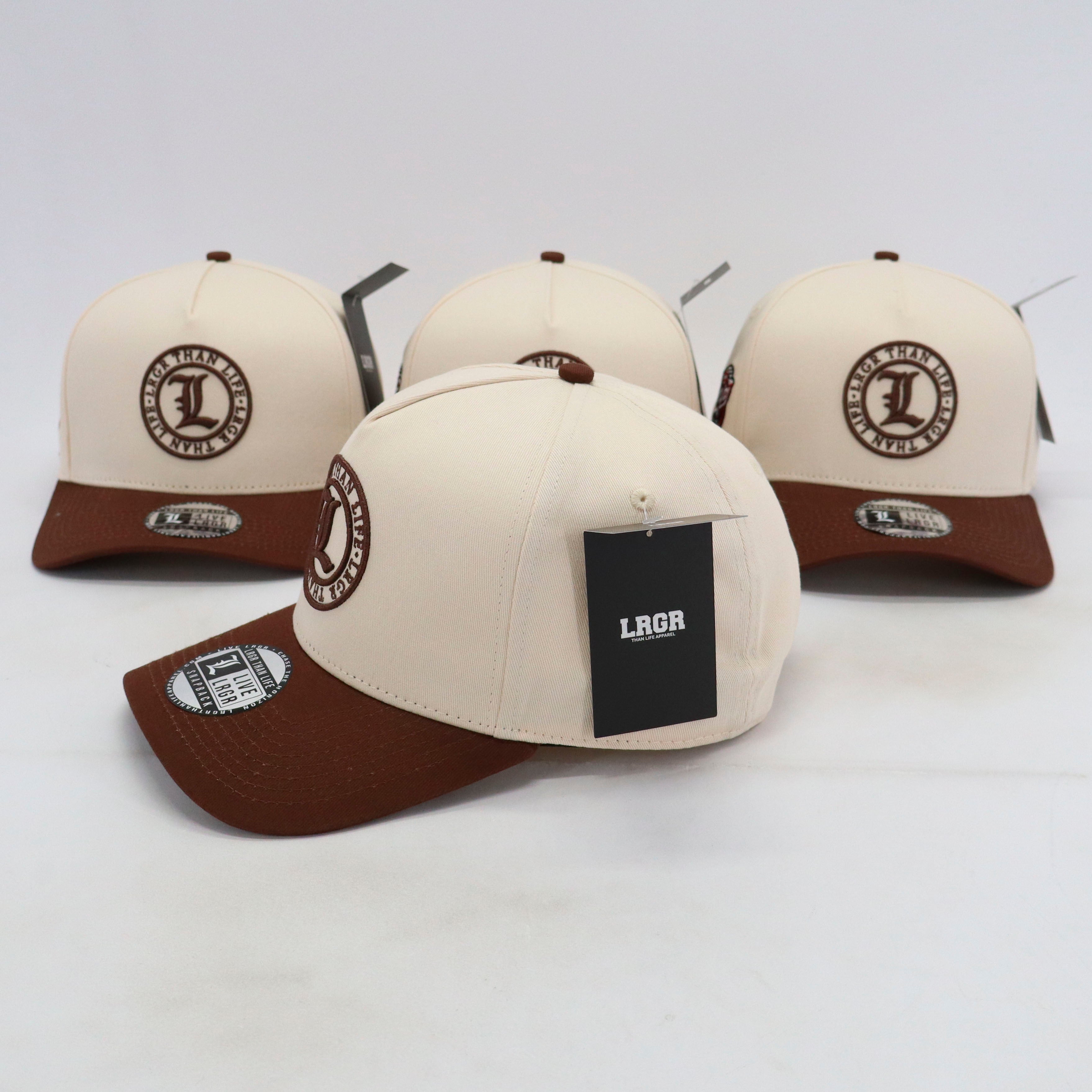 A-FRAME HAT - BURNT CREAM