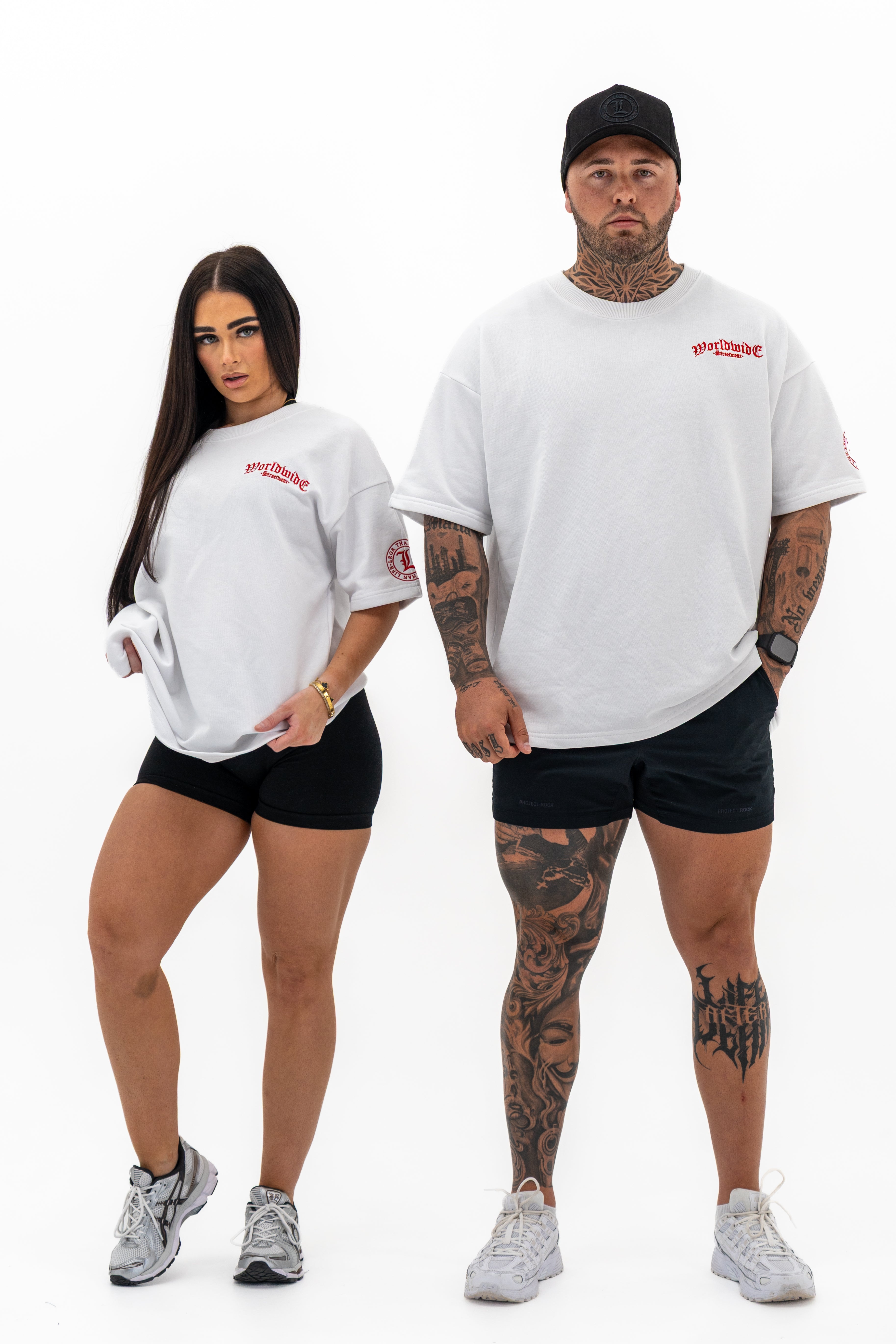 Worldwide Tee | White / Red