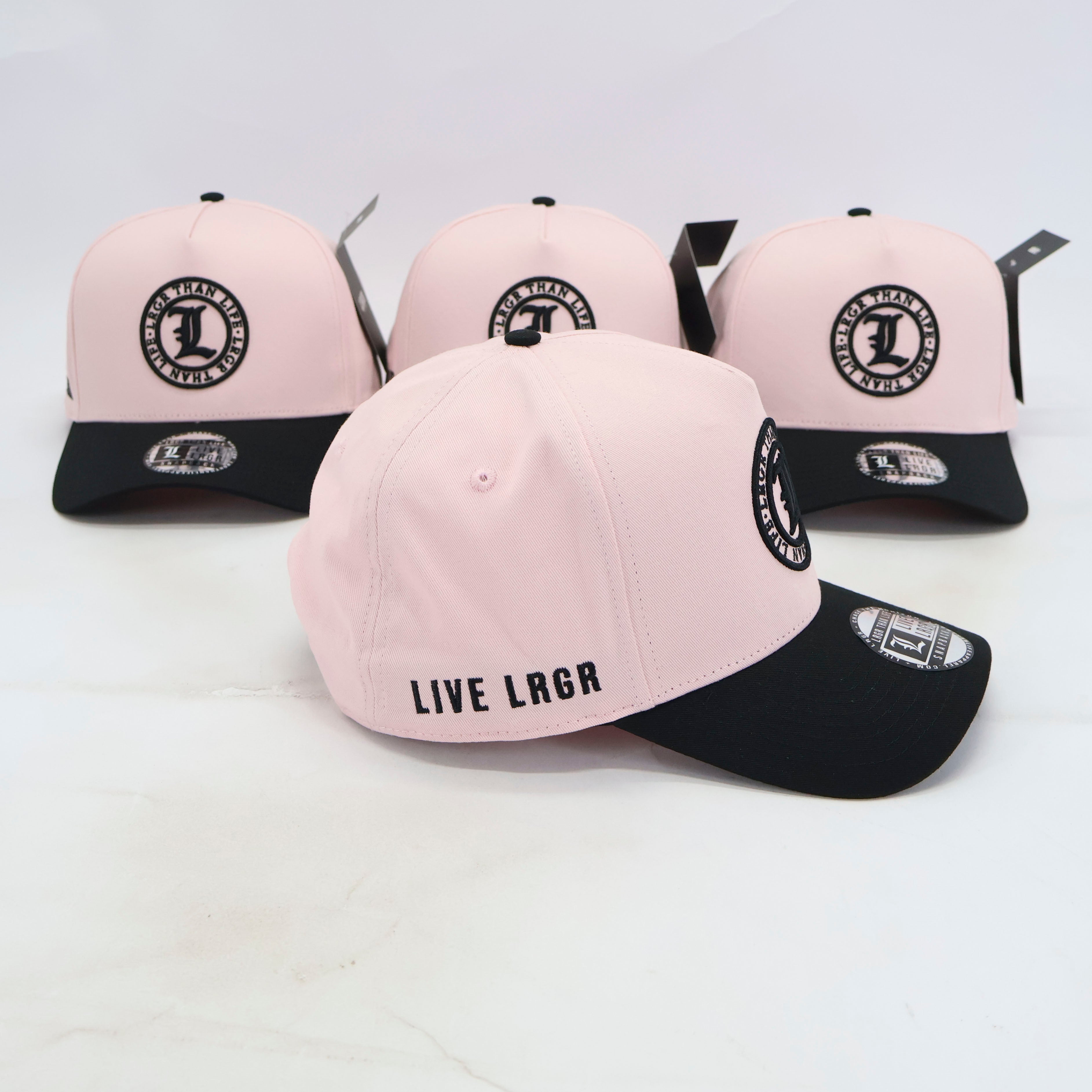 A-FRAME HAT - VINTAGE PINK