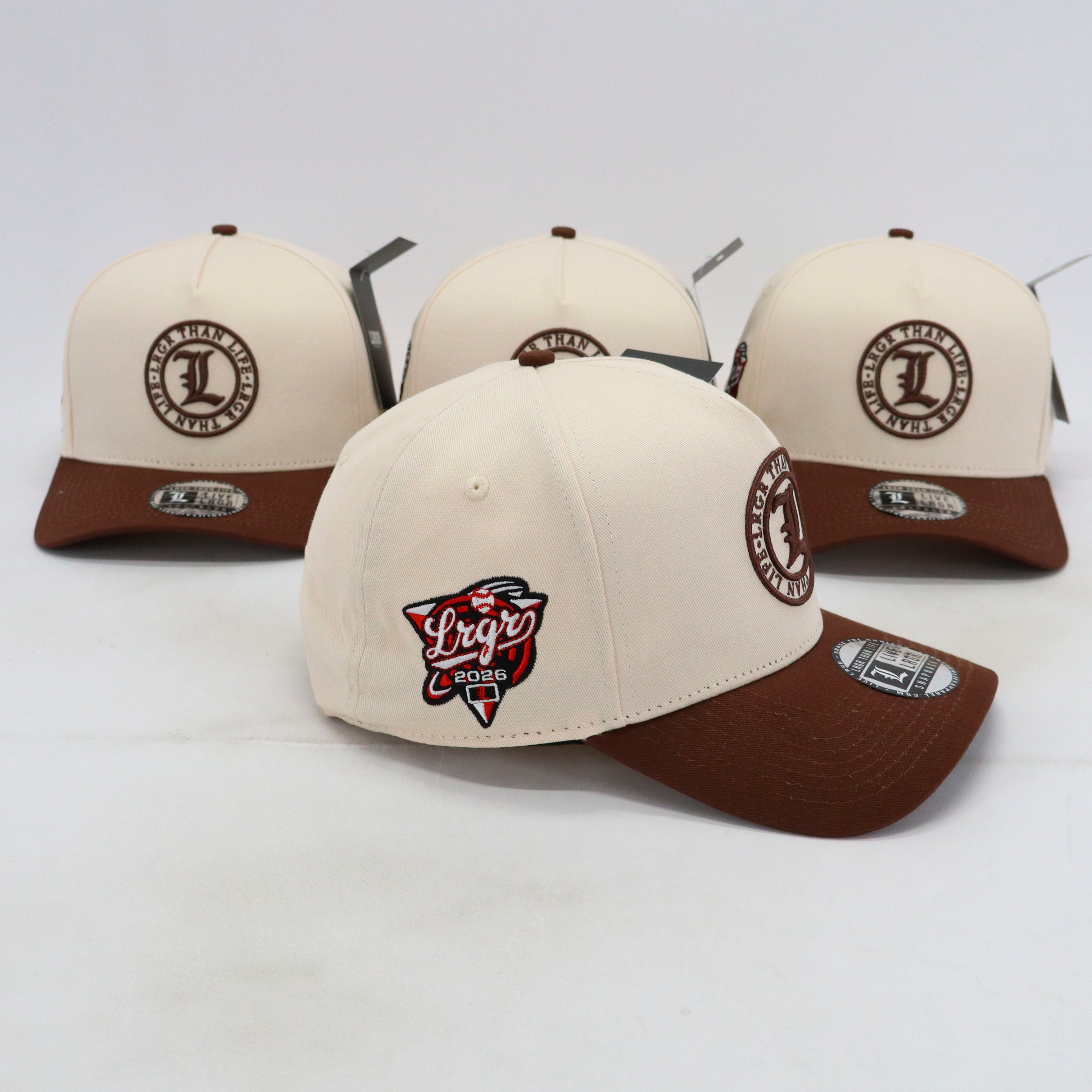 A-FRAME HAT - BURNT CREAM