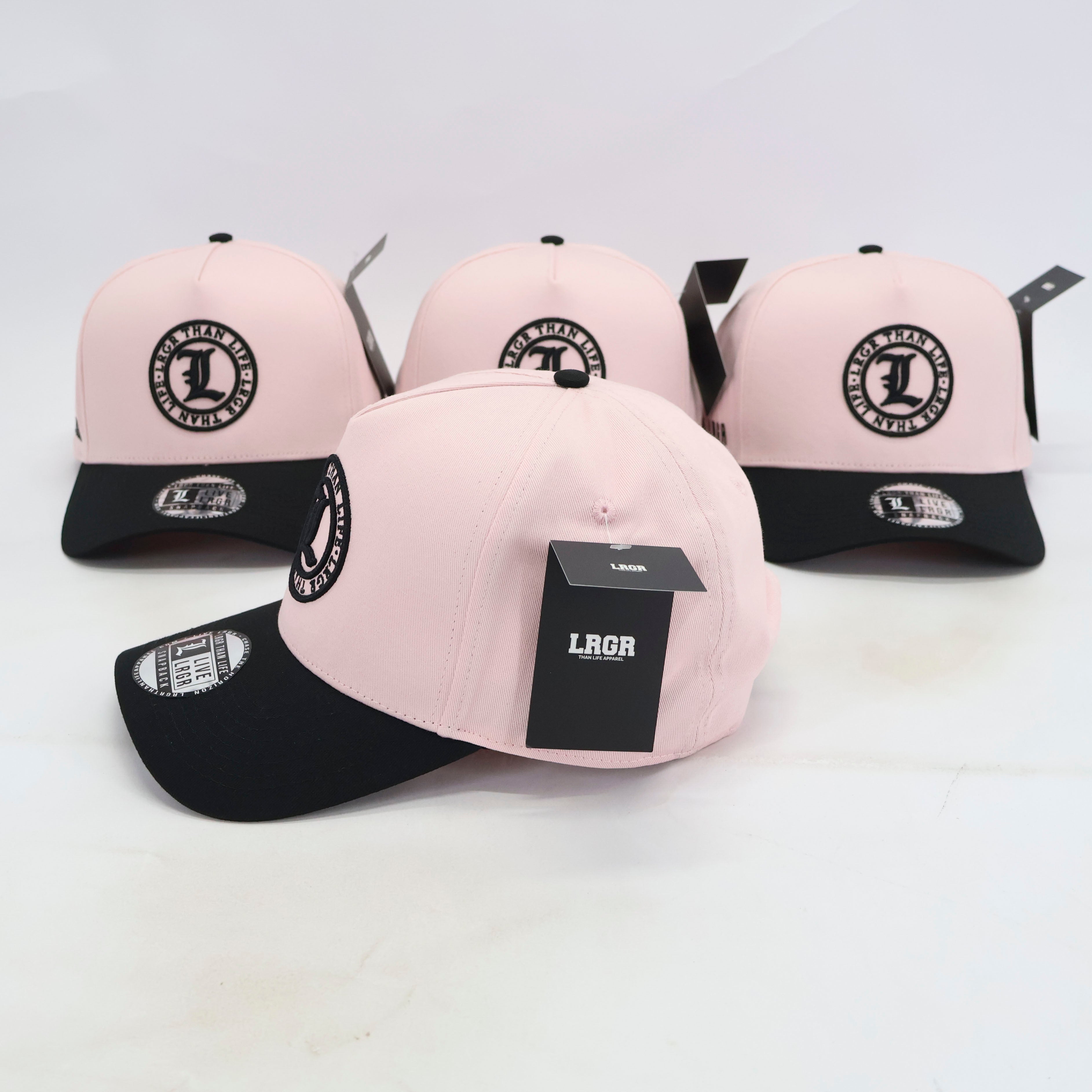 A-FRAME HAT - VINTAGE PINK