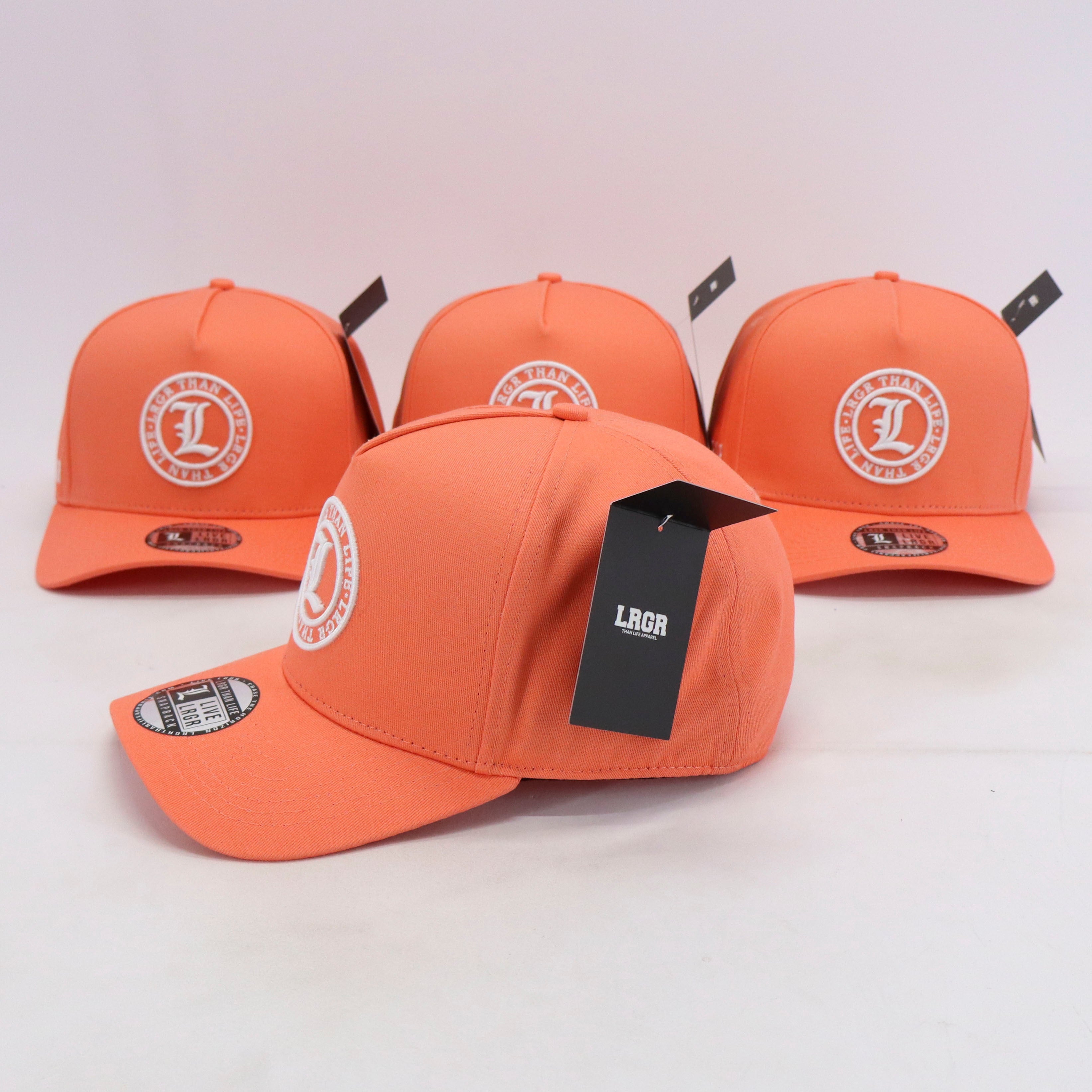 A-FRAME HAT - PEACH