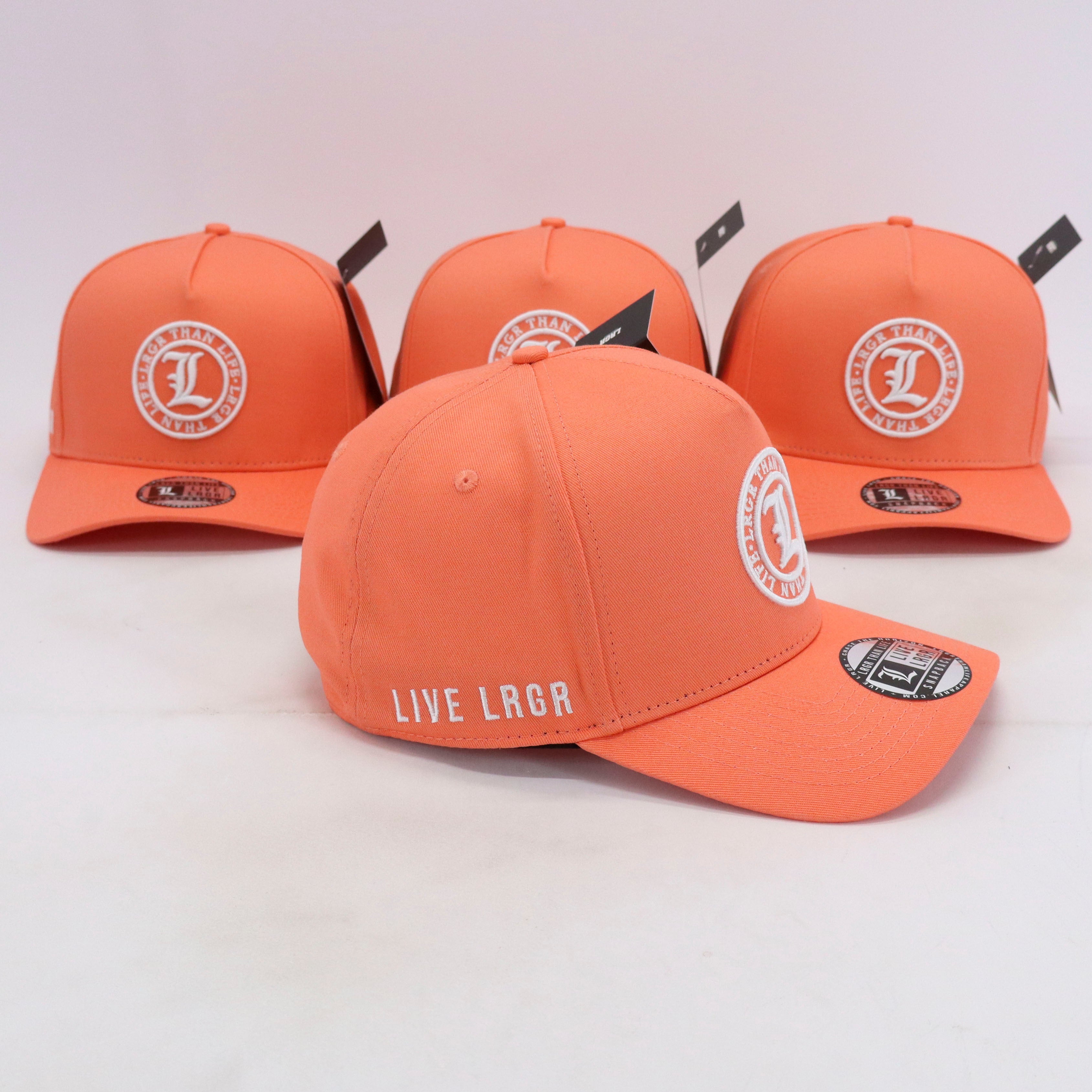 A-FRAME HAT - PEACH