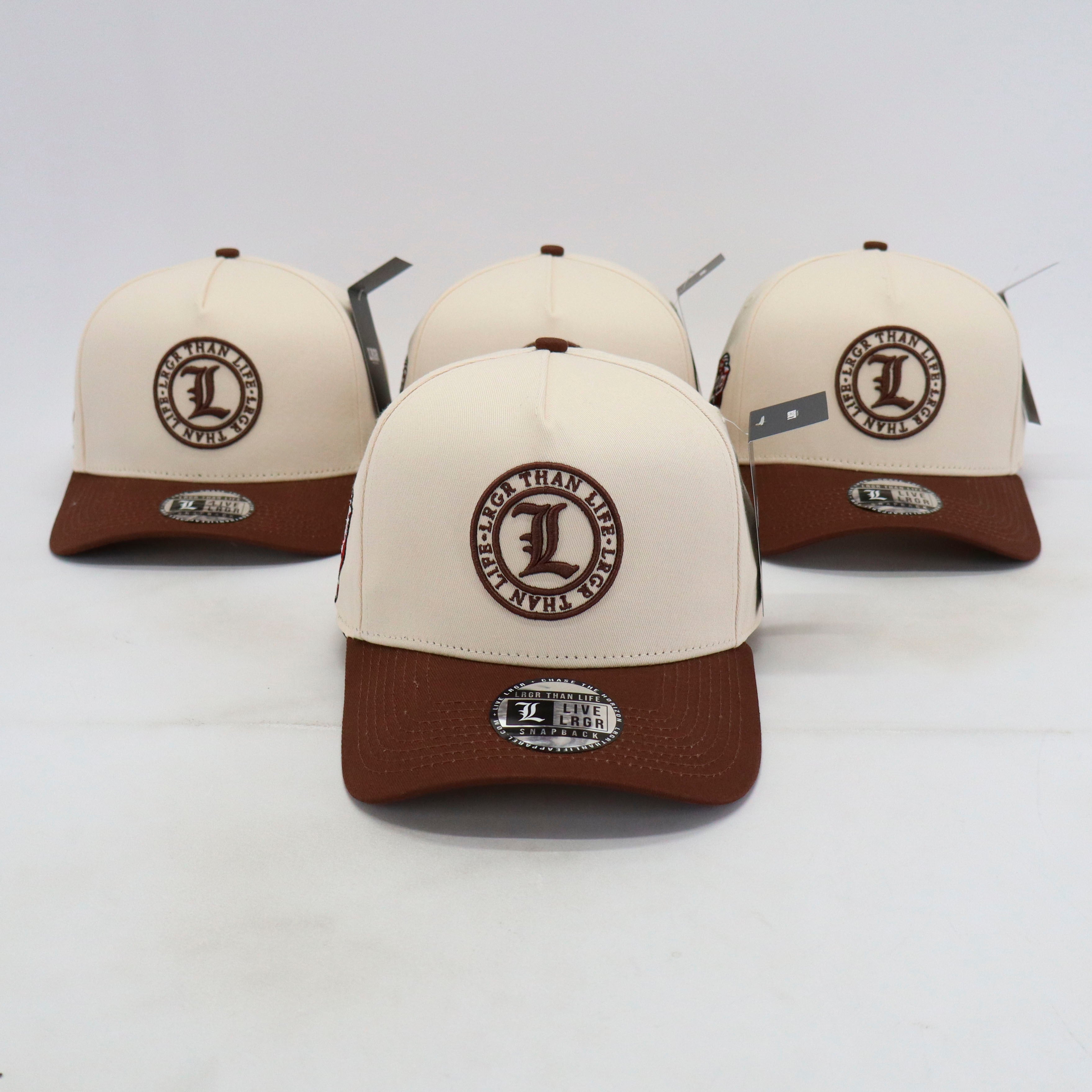 A-FRAME HAT - BURNT CREAM