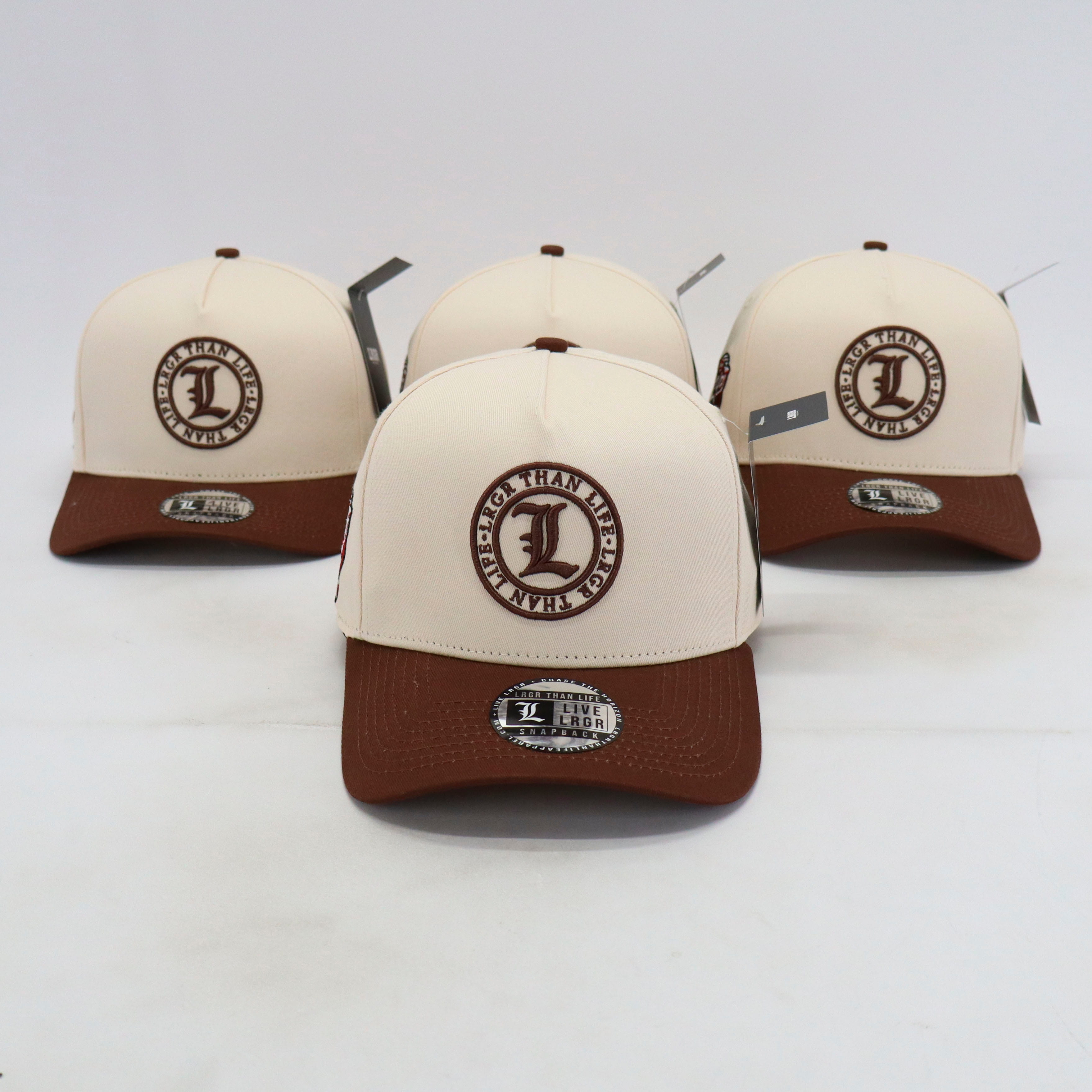 A-FRAME HAT - BURNT CREAM