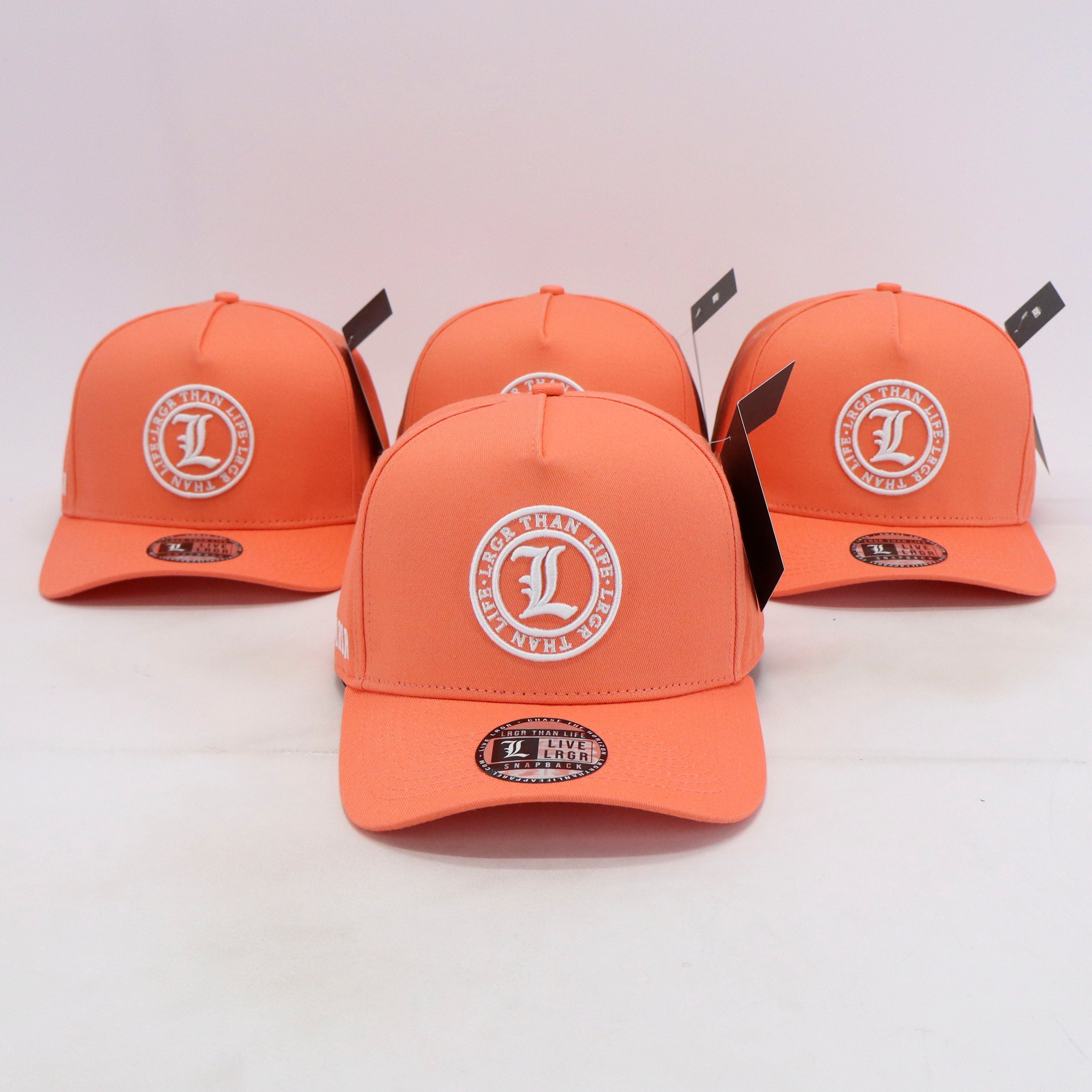 A-FRAME HAT - PEACH