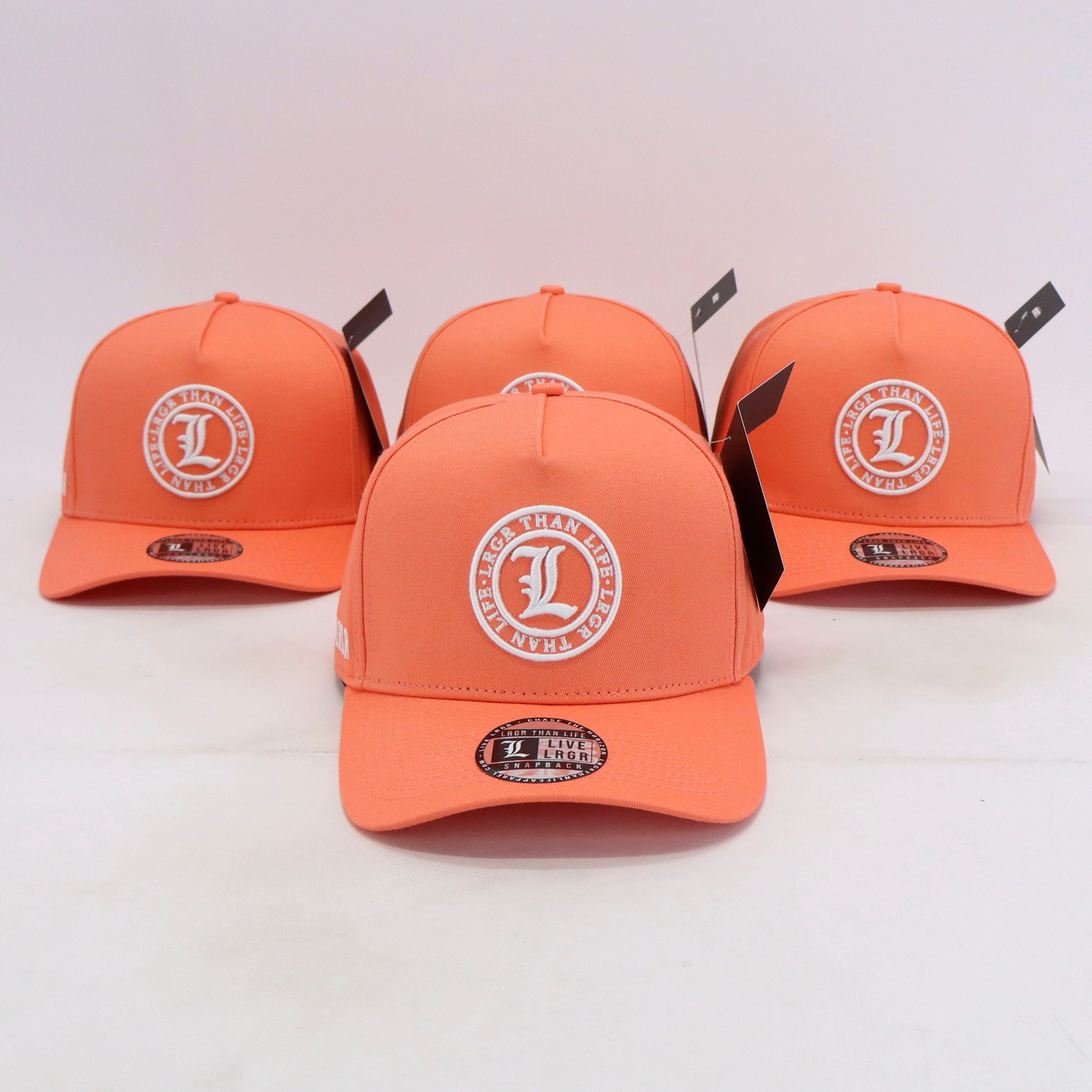 A-FRAME HAT - PEACH