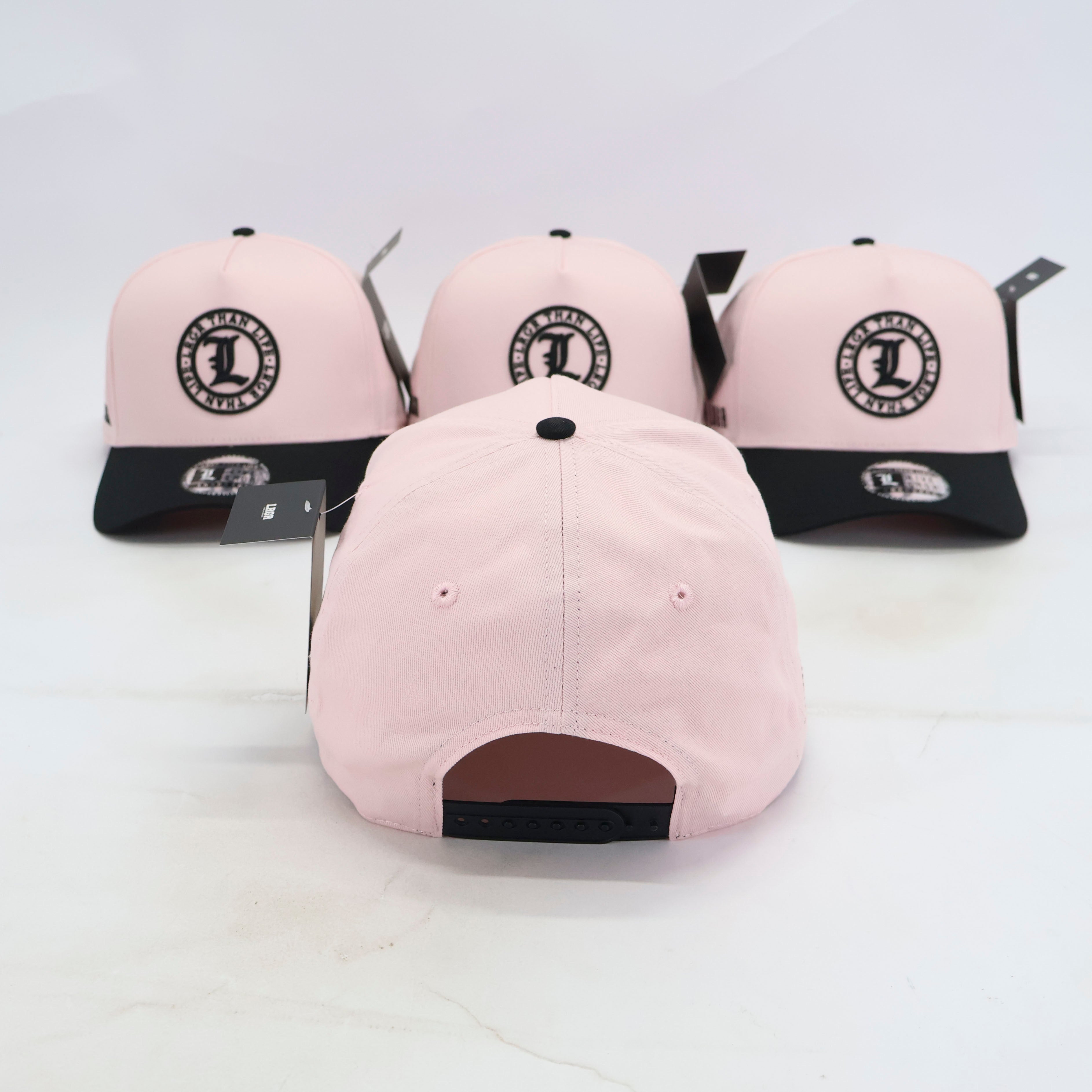 A-FRAME HAT - VINTAGE PINK