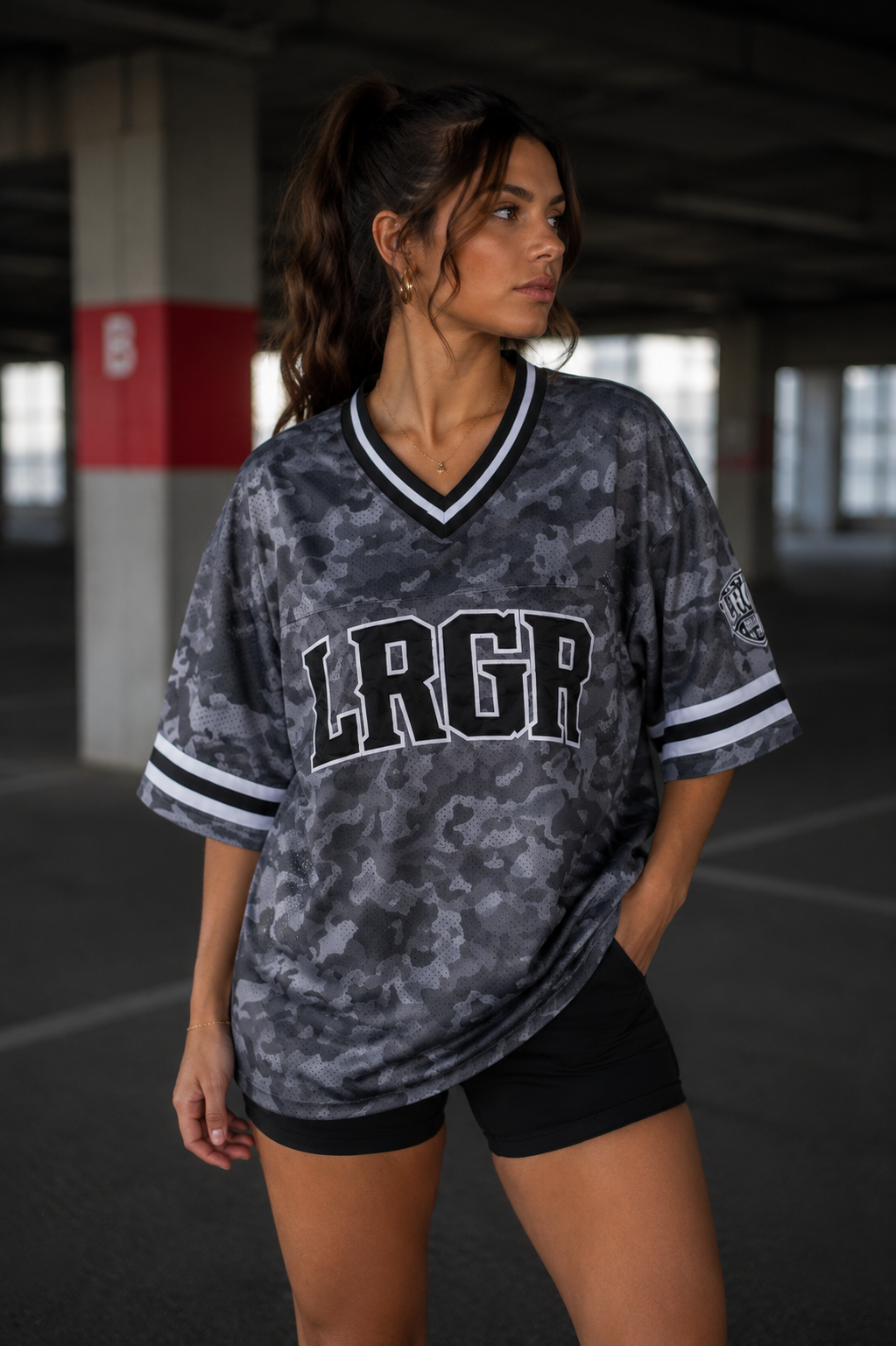 GREY CAMO JERSEY