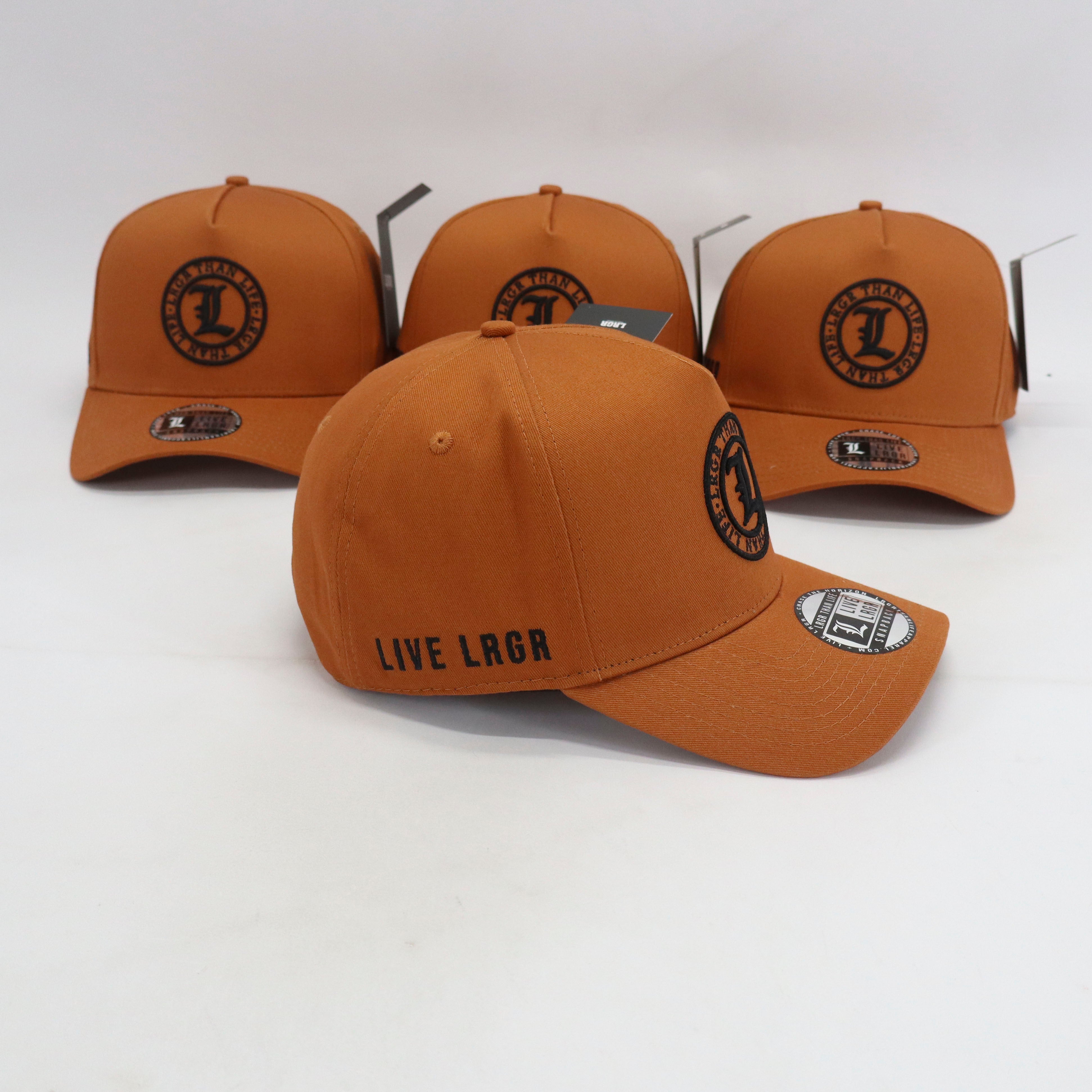 A-FRAME HAT - CHOCOLATE