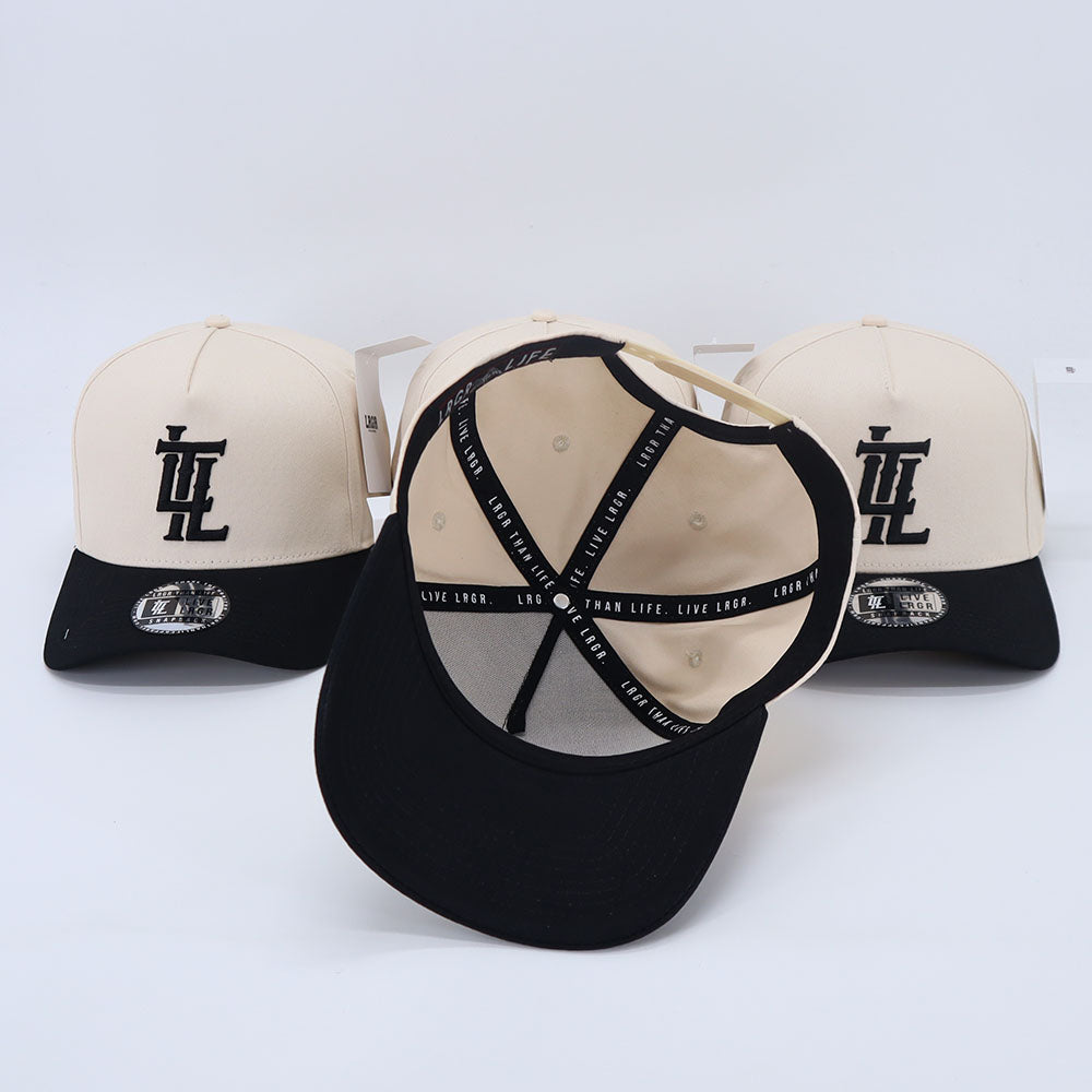 A-FRAME HAT - CARBON CREAM